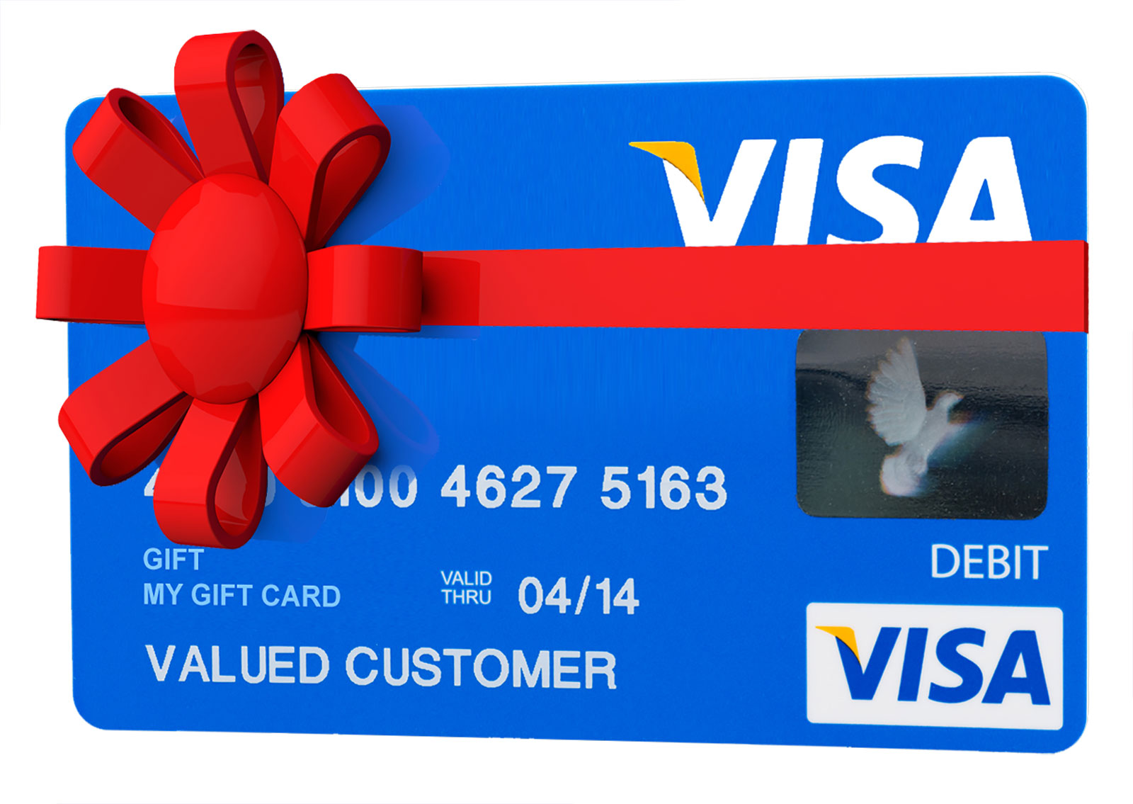 visa gift cards with no fees